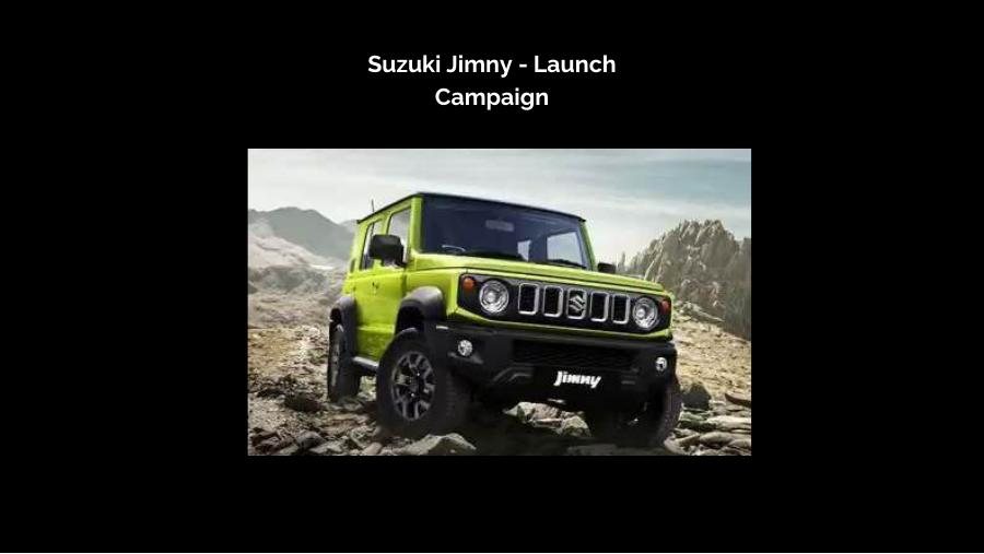 Suzuki Jimny launch campaign