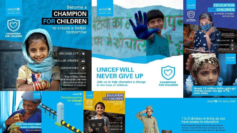 Selected campaign creative from the portfolio